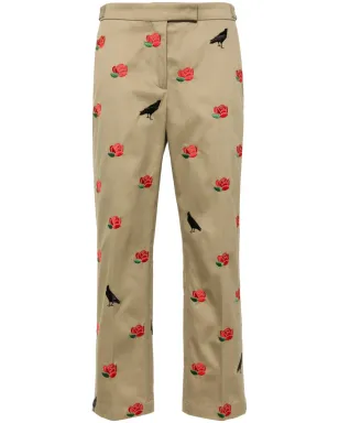Thom Browne ミッドライズ テーラードツイルパンツ - Neutrals - サムネイル1