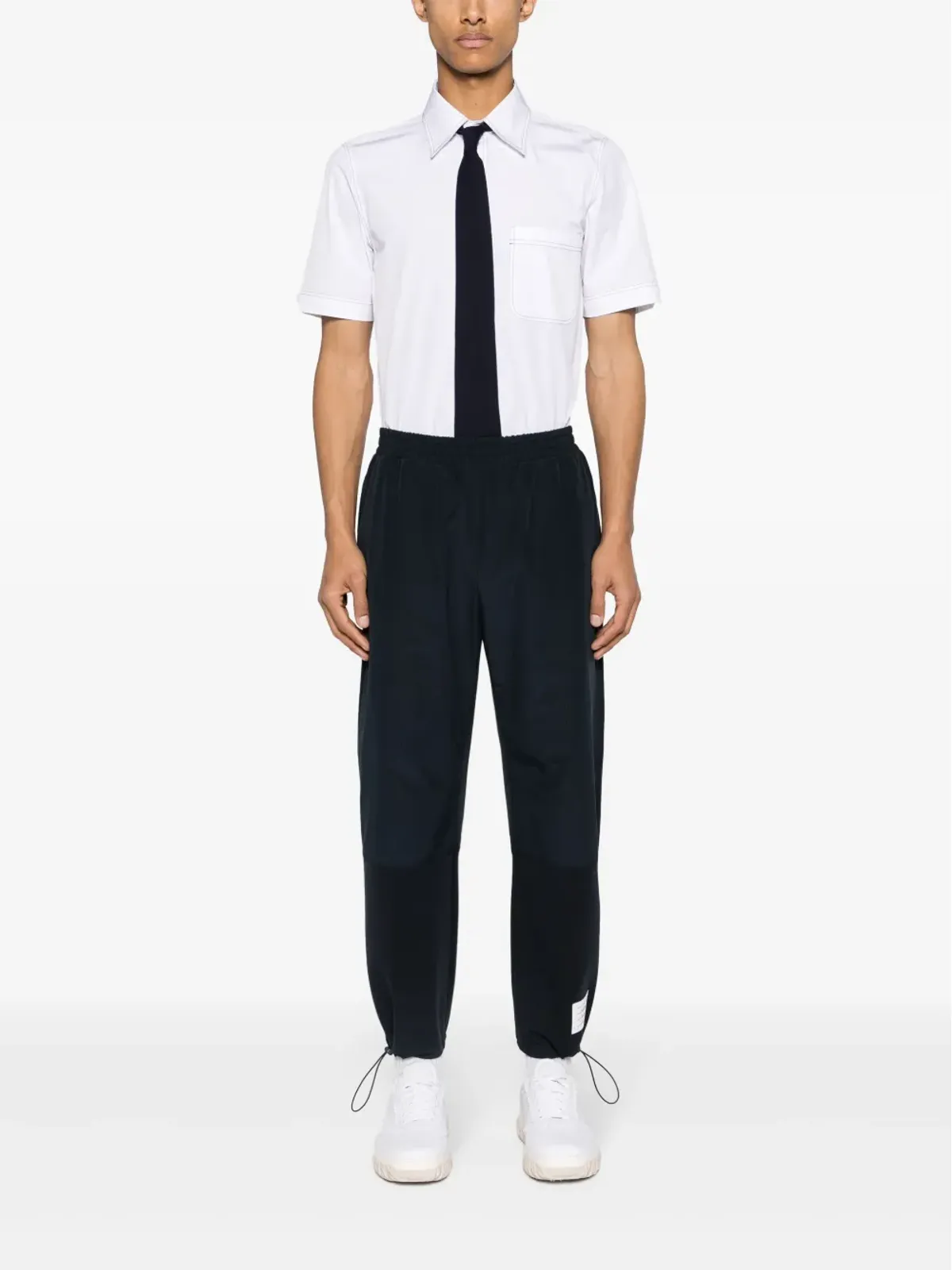 Thom Browne デコラティブステッチ コットンシャツ - ホワイト - 画像2