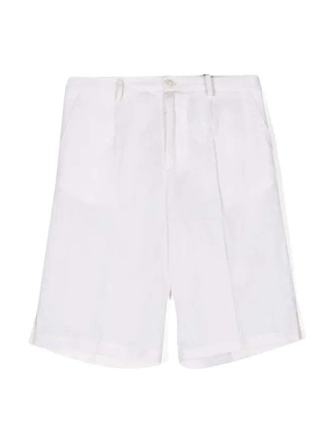 Dolce & Gabbana Kids Dolce & Gabbana Kids テーラードリネンショーツ - ニュートラルカラーの商品画像