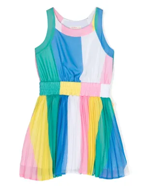 Billieblush colour-block striped dress - Pink - サムネイル1