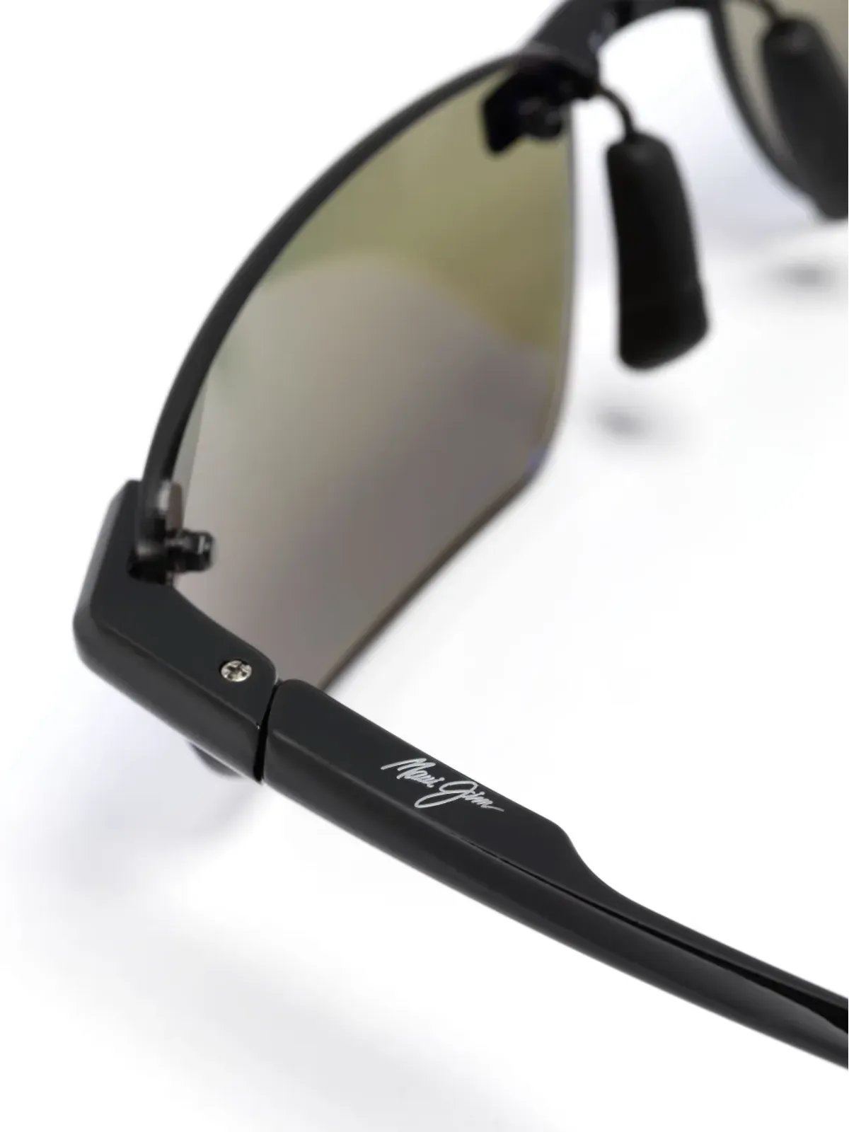 Maui Jim PolarizedPlus2® レクタングルフレーム サングラス - ブラック - 画像3