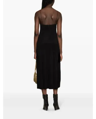 ISABEL MARANT エリザベス ギャザー入りミディドレス - サムネイル4