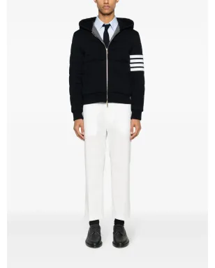 Thom Browne ポインテッドカラー コットンシャツ - ブルー - サムネイル2