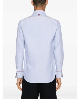 Thom Browne グログランリム コットンシャツ - サムネイル4
