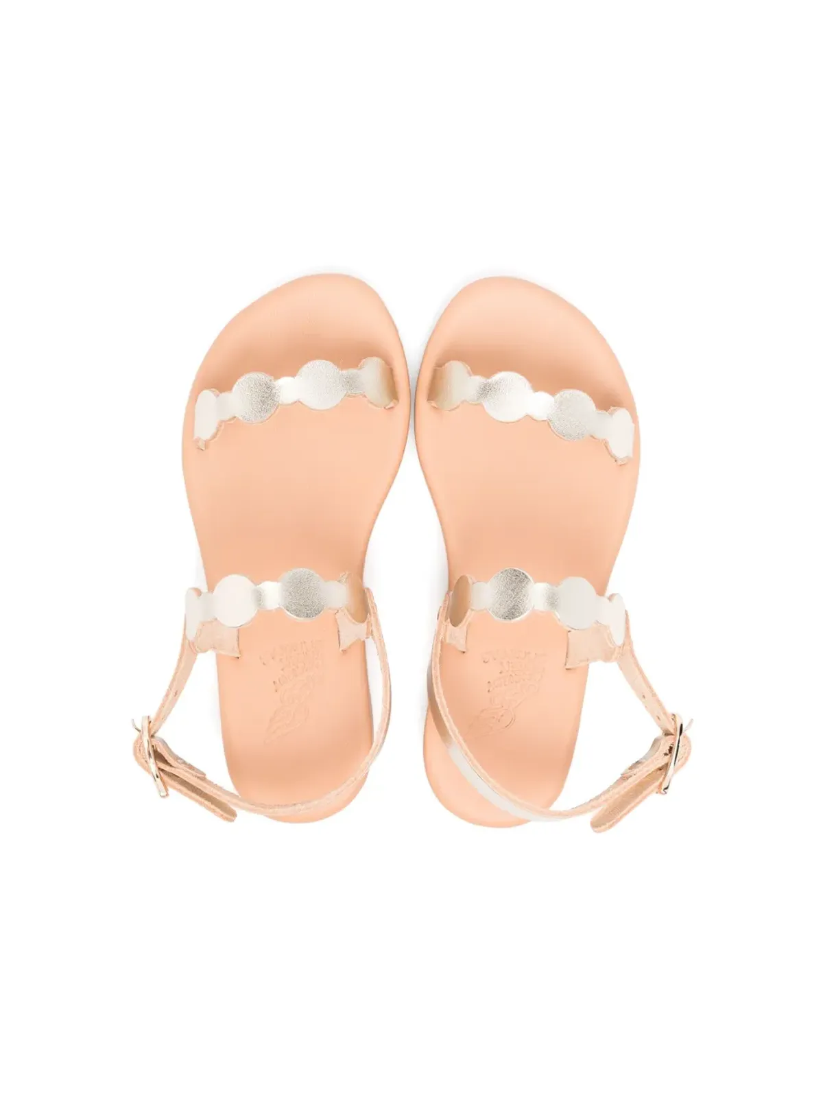ANCIENT GREEK SANDALS KIDS オープントゥレザーサンダル - 画像3