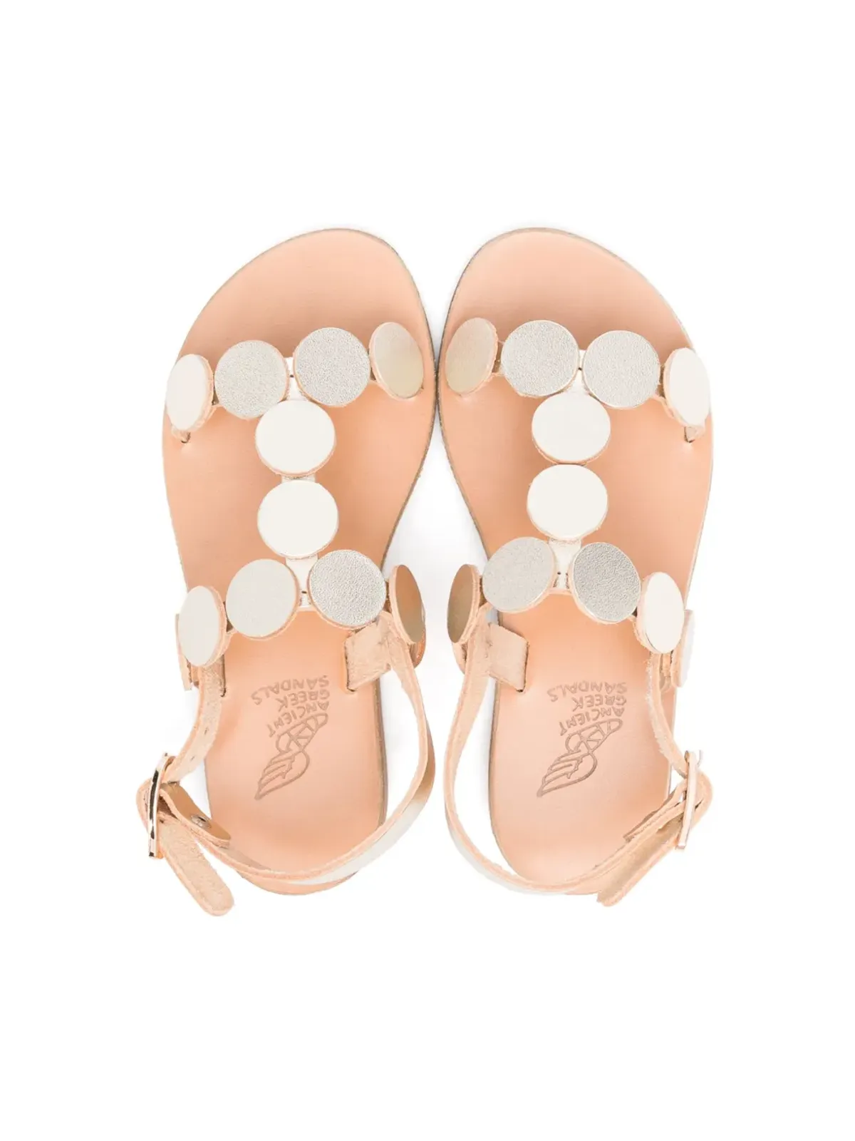 ANCIENT GREEK SANDALS KIDS リトルウラノス レザーサンダル - 画像3