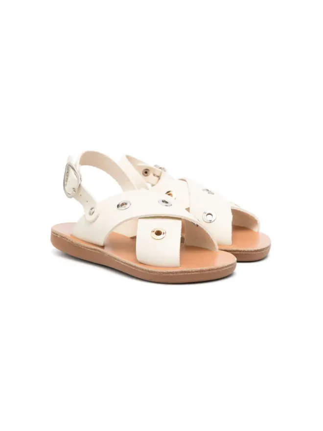 ANCIENT GREEK SANDALS KIDS ANCIENT GREEK SANDALS KIDS リトルマリア アイレット レザーサンダルの商品画像