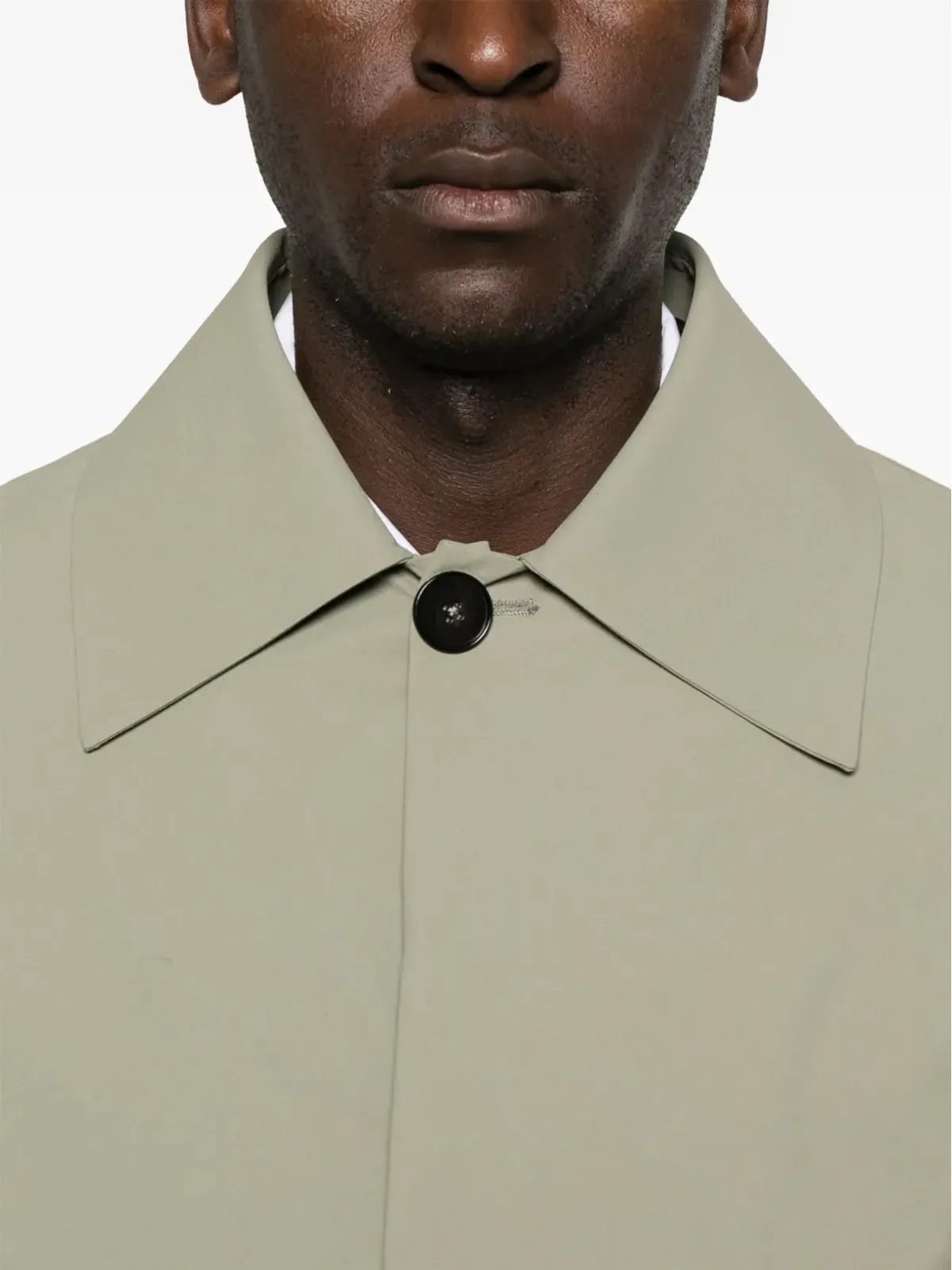Jil Sander ミディ丈トレンチコート - グリーン - 画像5