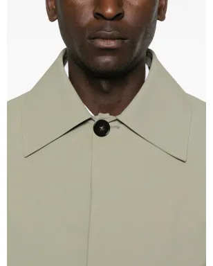 Jil Sander ミディ丈トレンチコート - グリーン - サムネイル5