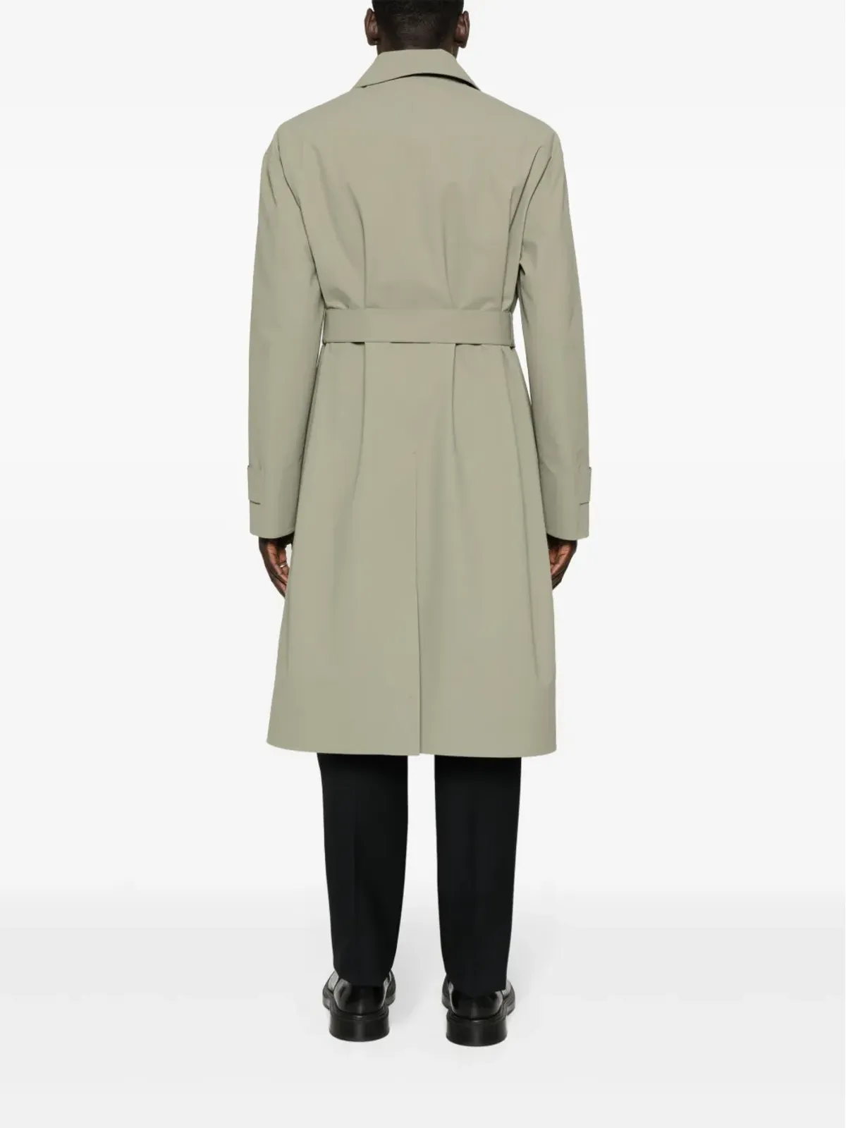 Jil Sander ミディ丈トレンチコート - グリーン - 画像4