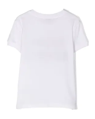 Dolce & Gabbana Kids スローガンプリント コットン Tシャツ - サムネイル2