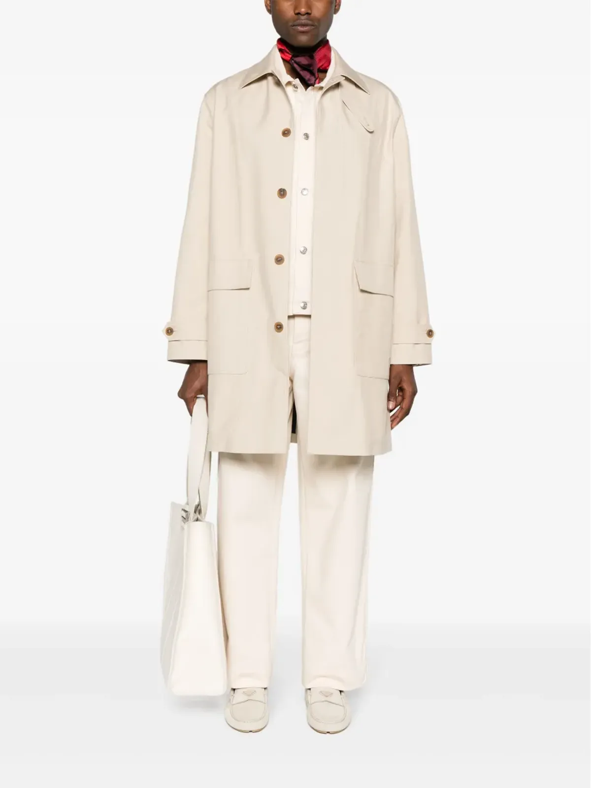 Maison Kitsuné Macintosh コットンパーカコート - ニュートラル系 - 画像2
