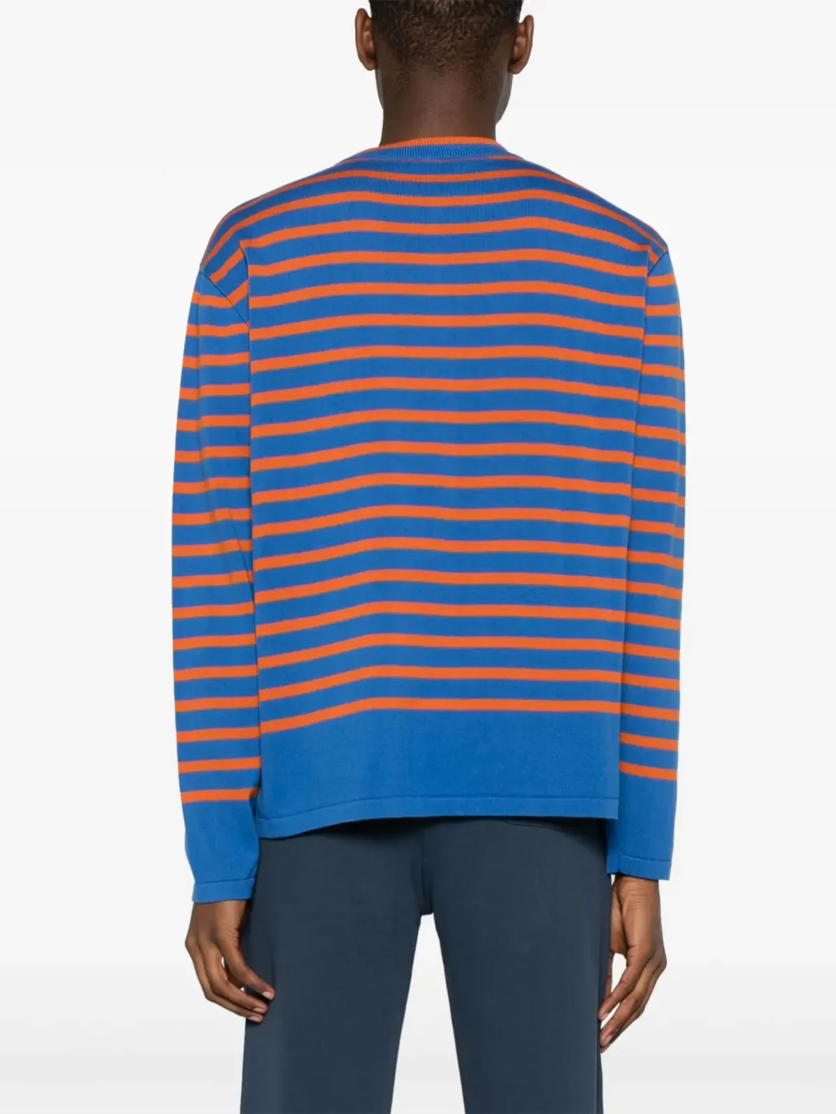 Maison Kitsuné ロゴインターシャ コットン ジャンパー - 画像4