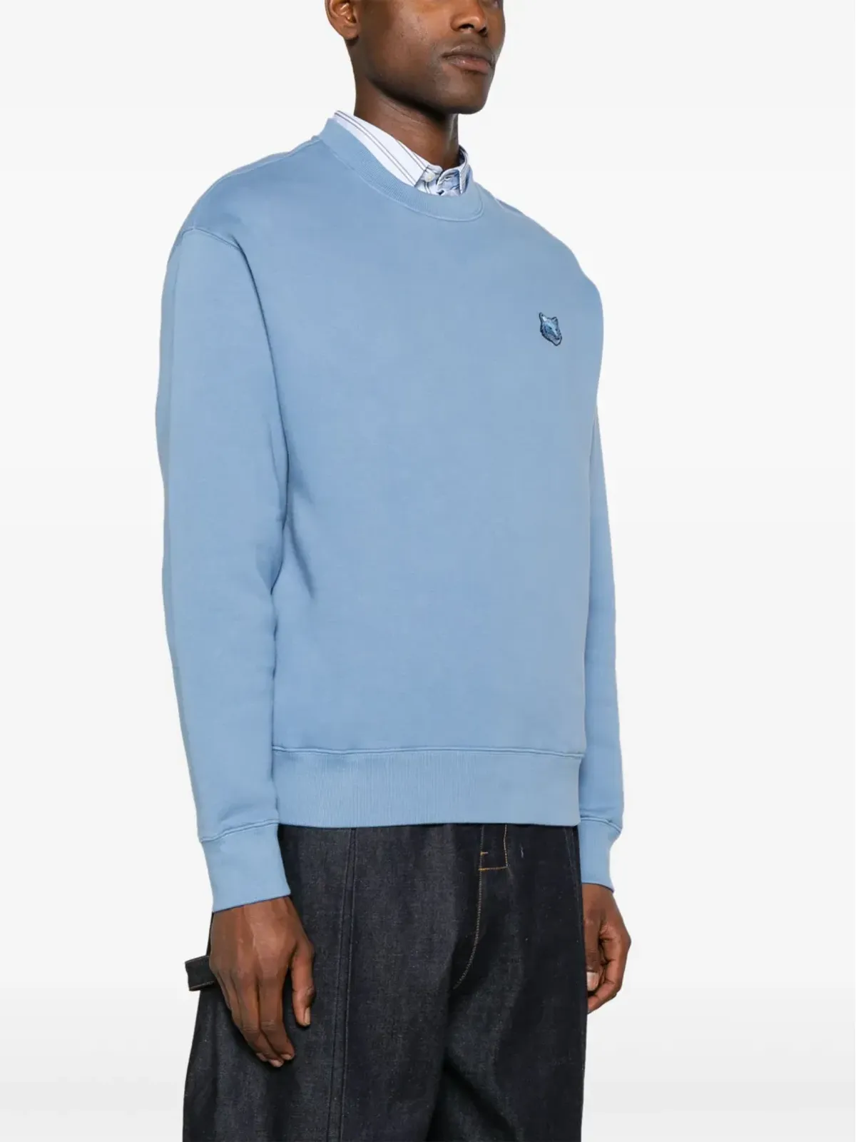 Maison Kitsuné ロゴパッチ コットン スウェットシャツ - 画像3