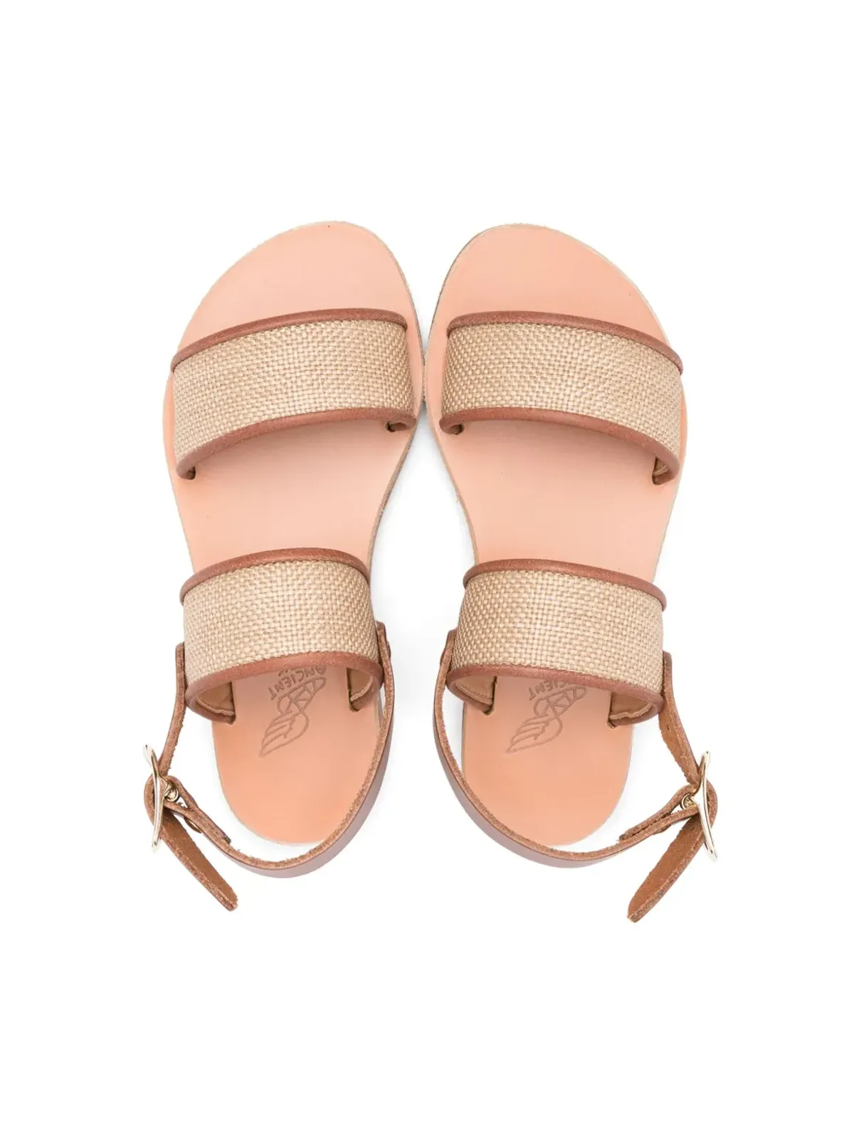 ANCIENT GREEK SANDALS KIDS Little Clio レザーサンダル - Neutrals - 画像3