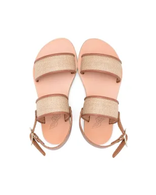 ANCIENT GREEK SANDALS KIDS Little Clio レザーサンダル - Neutrals - サムネイル3