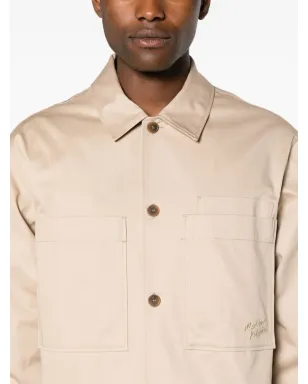 Maison Kitsuné ボタンアップ コットン オーバーシャツ - サムネイル5