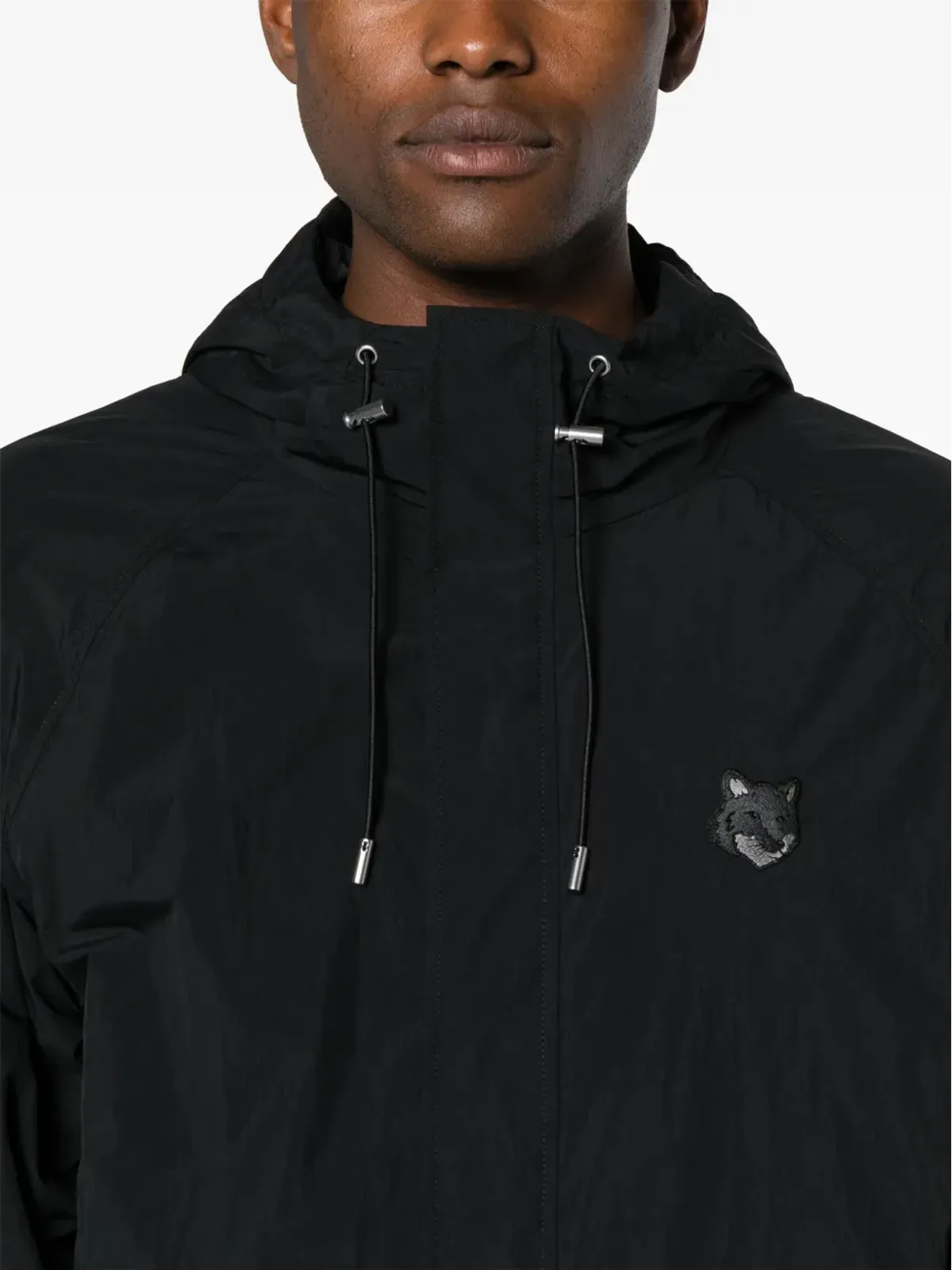 Maison Kitsuné Chillax Fox フード付きウィンドブレーカー - 画像5