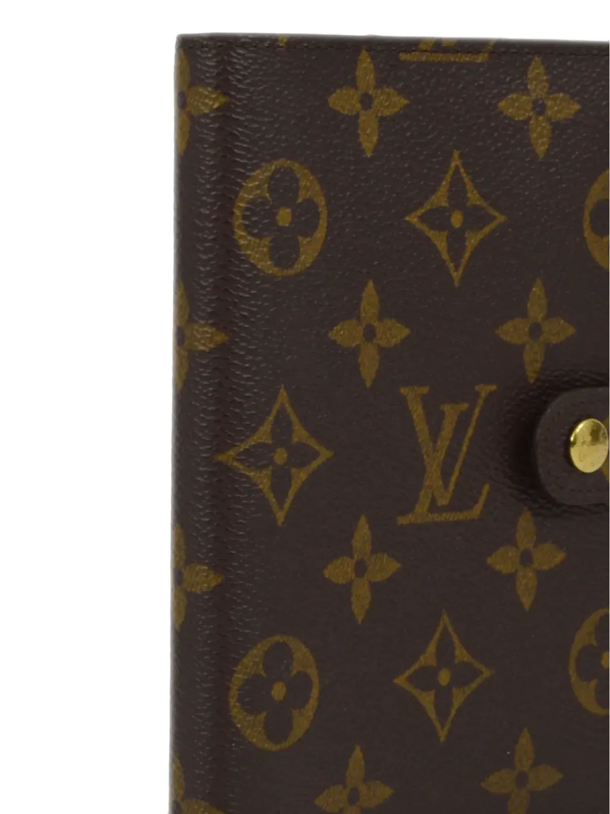 Louis Vuitton ビンテージ 2002 Agenda PM ノートブックカバー ブラウン - 画像3