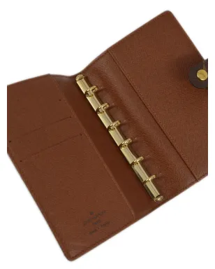 Louis Vuitton ビンテージ 2002 Agenda PM ノートブックカバー ブラウン - サムネイル4