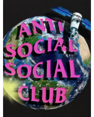 Anti Social Social Club ワールドワイド フーディ - サムネイル2
