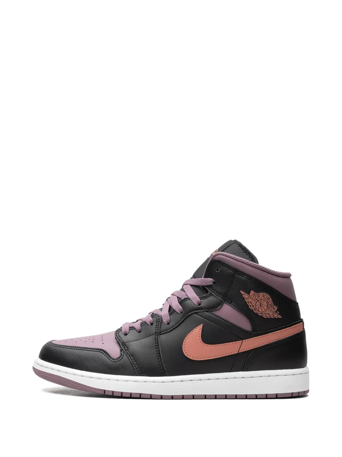 Jordan エアジョーダン 1 ミッド SE Sky J Mauve スニーカー ブラック - 画像5