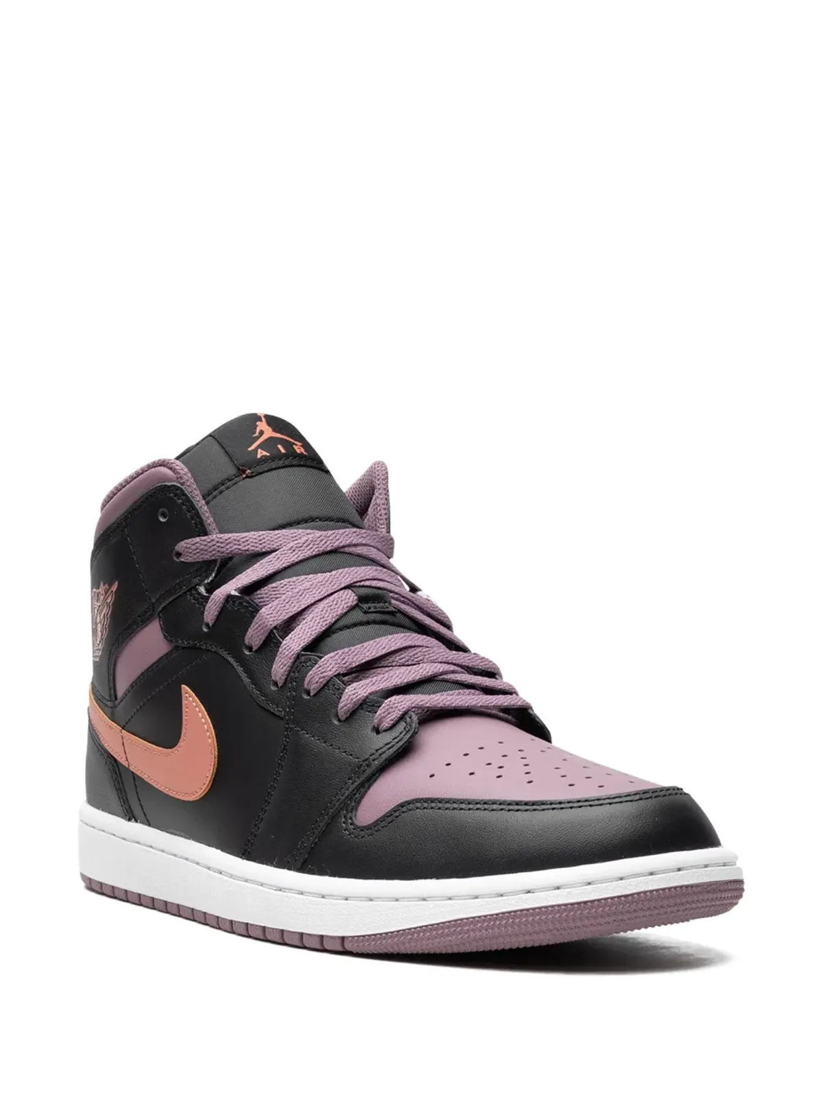 Jordan エアジョーダン 1 ミッド SE Sky J Mauve スニーカー ブラック - 画像2
