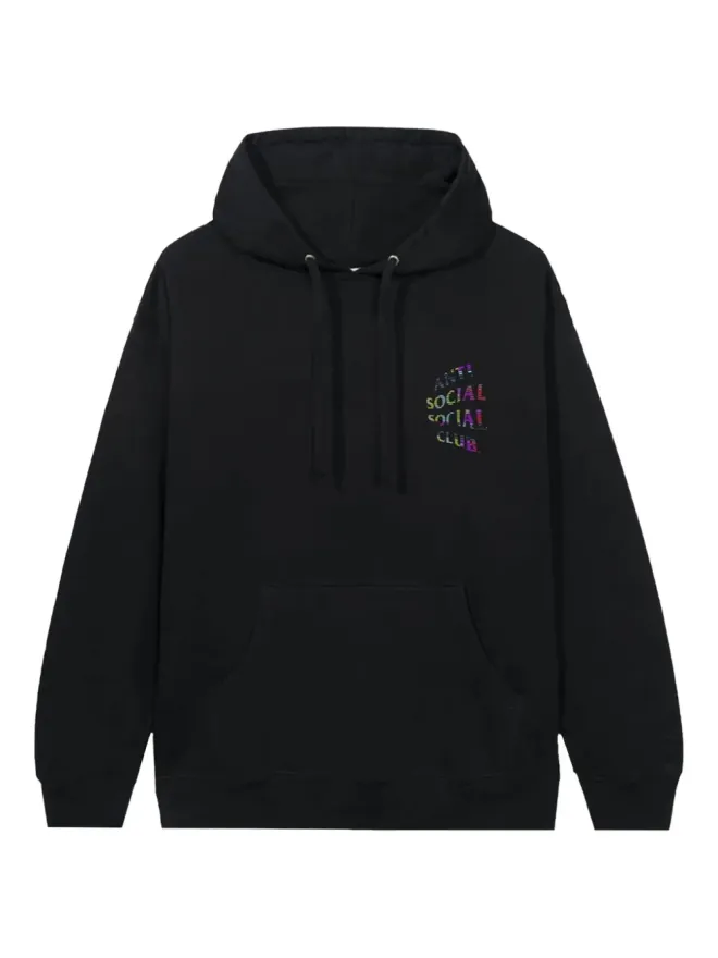 Anti Social Social Club Anti Social Social Club ファジー コネクション フーディー ブラックの商品画像