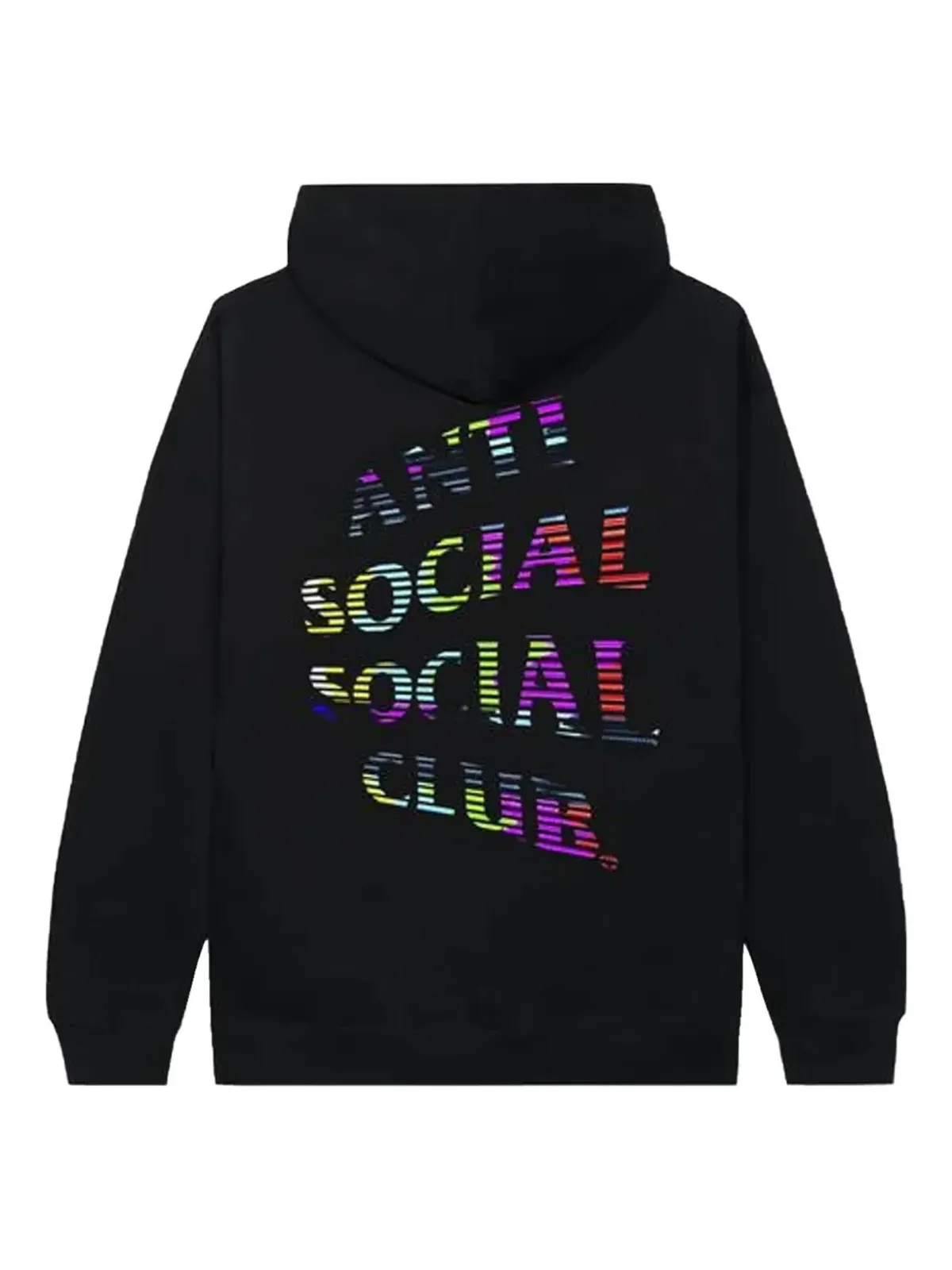 Anti Social Social Club ファジー コネクション フーディー ブラック - 画像2
