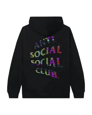 Anti Social Social Club ファジー コネクション フーディー ブラック - サムネイル2