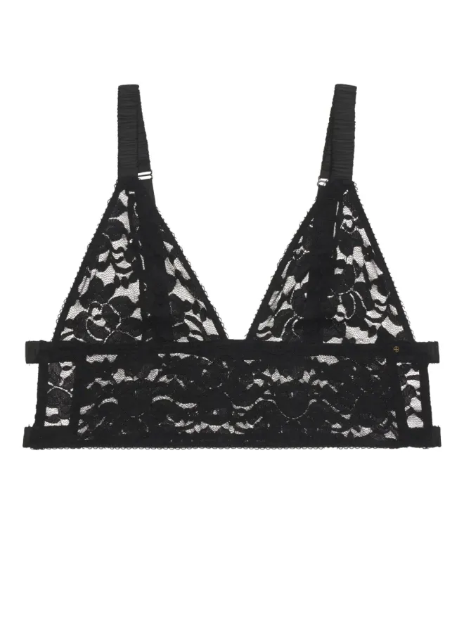 ANINE BING ANINE BING ヴァイオレット花柄レース ブラレット - ブラックの商品画像