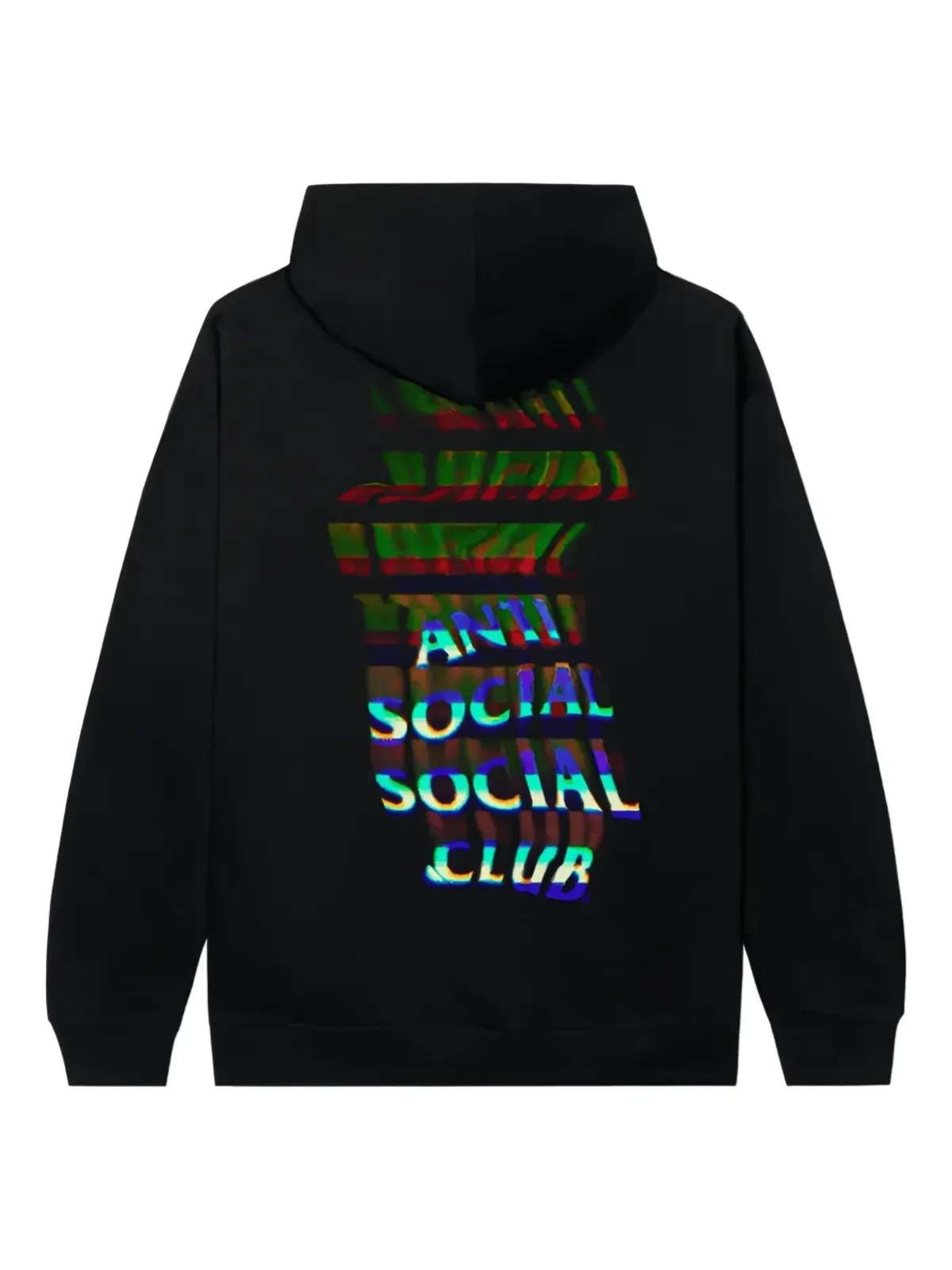 Anti Social Social Club Channel 747フーディ - ブラック - 画像2