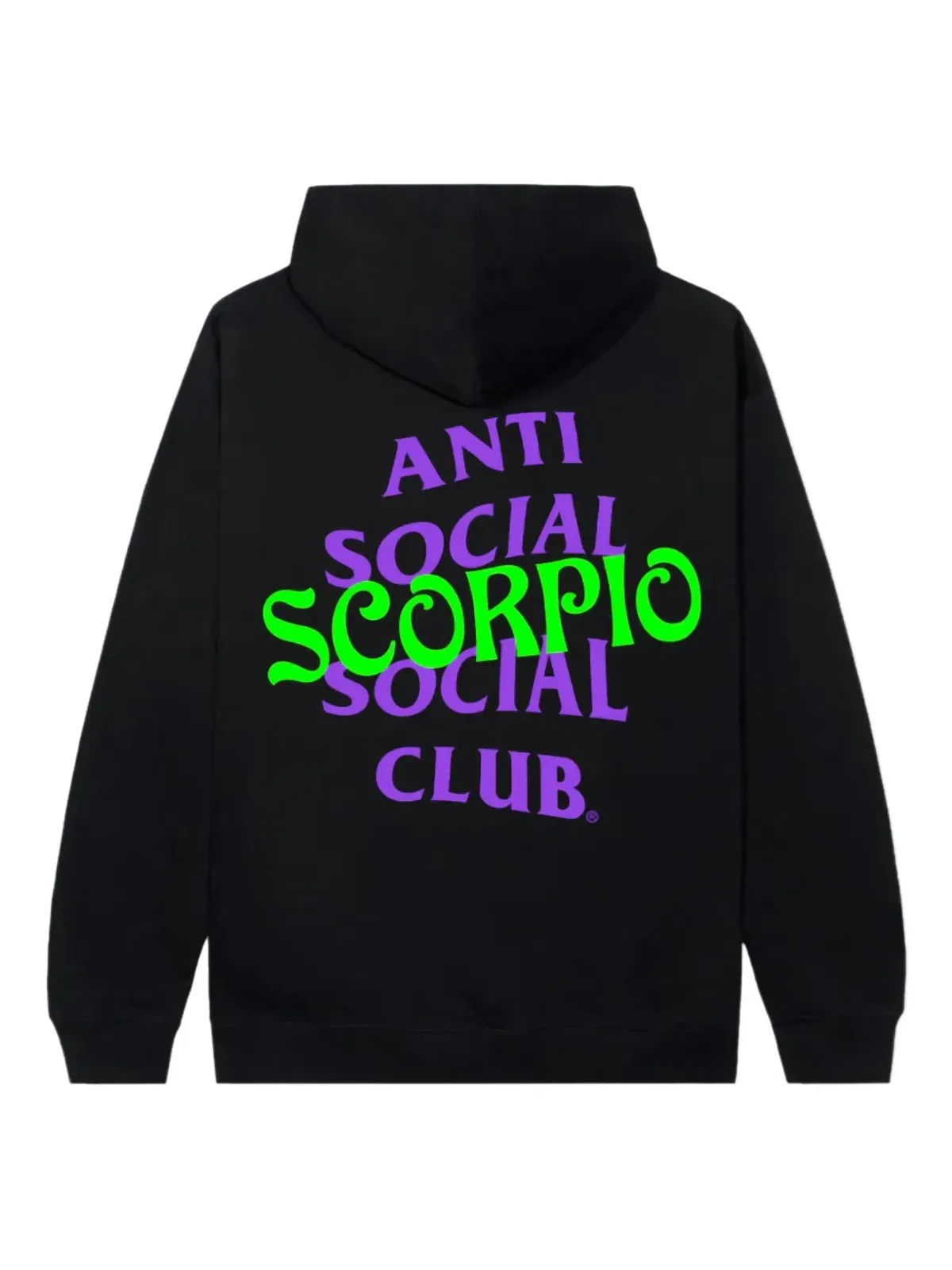 Anti Social Social Club スコーピオ・フーディー ブラック - 画像2