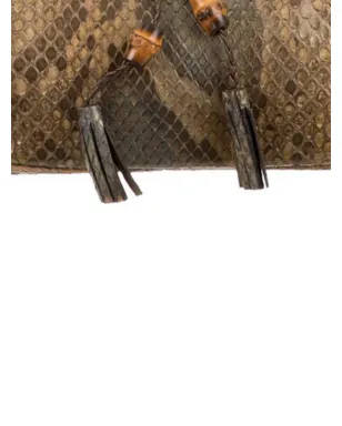 Gucci ビンテージ レザー ミニショルダーバッグ - ブラウン - サムネイル3