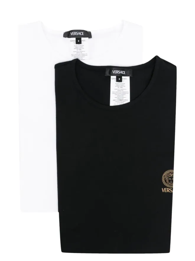 VERSACE Versace Medusaプリント コットンTシャツの商品画像