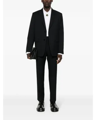 Jil Sander ウール シングルブレスト スーツ - ブルー - サムネイル2