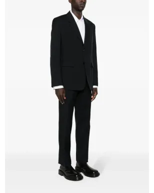 Jil Sander ウール シングルブレスト スーツ - ブルー - サムネイル3