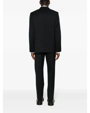 Jil Sander ウール シングルブレスト スーツ - ブルー - サムネイル4