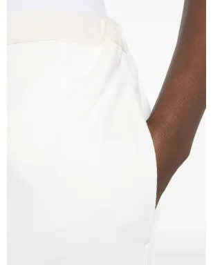 Jil Sander ベルト付きコットンパンツ - White - サムネイル5