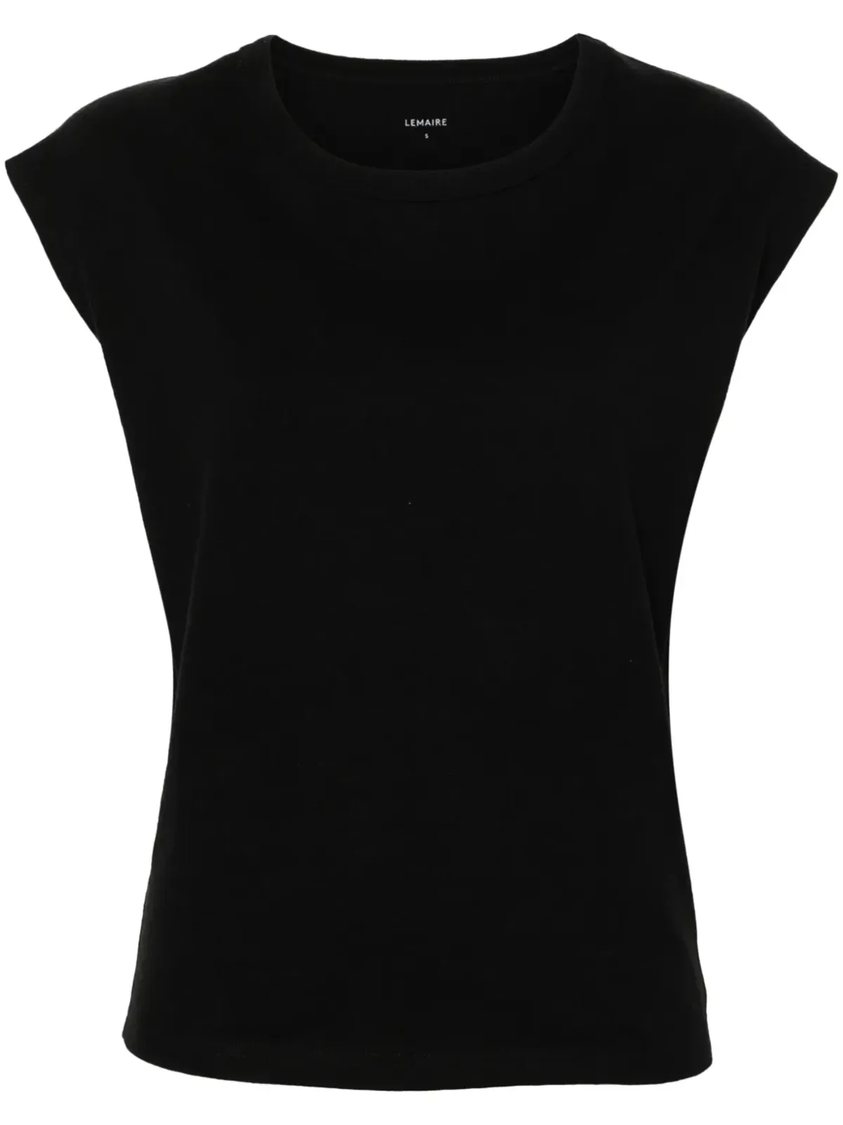 LEMAIRE ノースリーブ ジャージーTシャツ - ブラック - 画像1