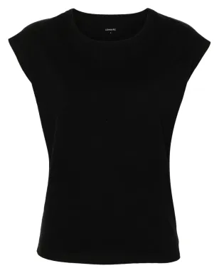 LEMAIRE ノースリーブ ジャージーTシャツ - ブラック - サムネイル1