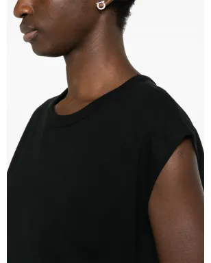 LEMAIRE ノースリーブ ジャージーTシャツ - ブラック - サムネイル5