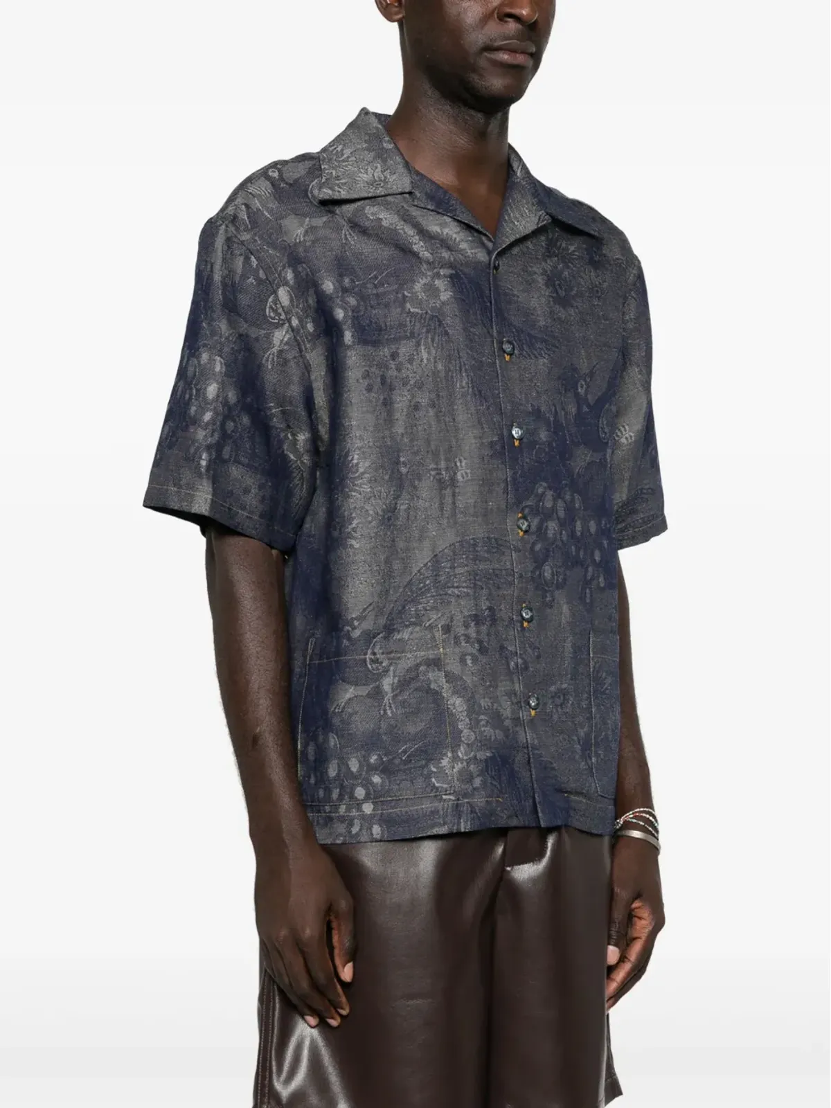 ETRO パターンジャカード シャツ - 画像3
