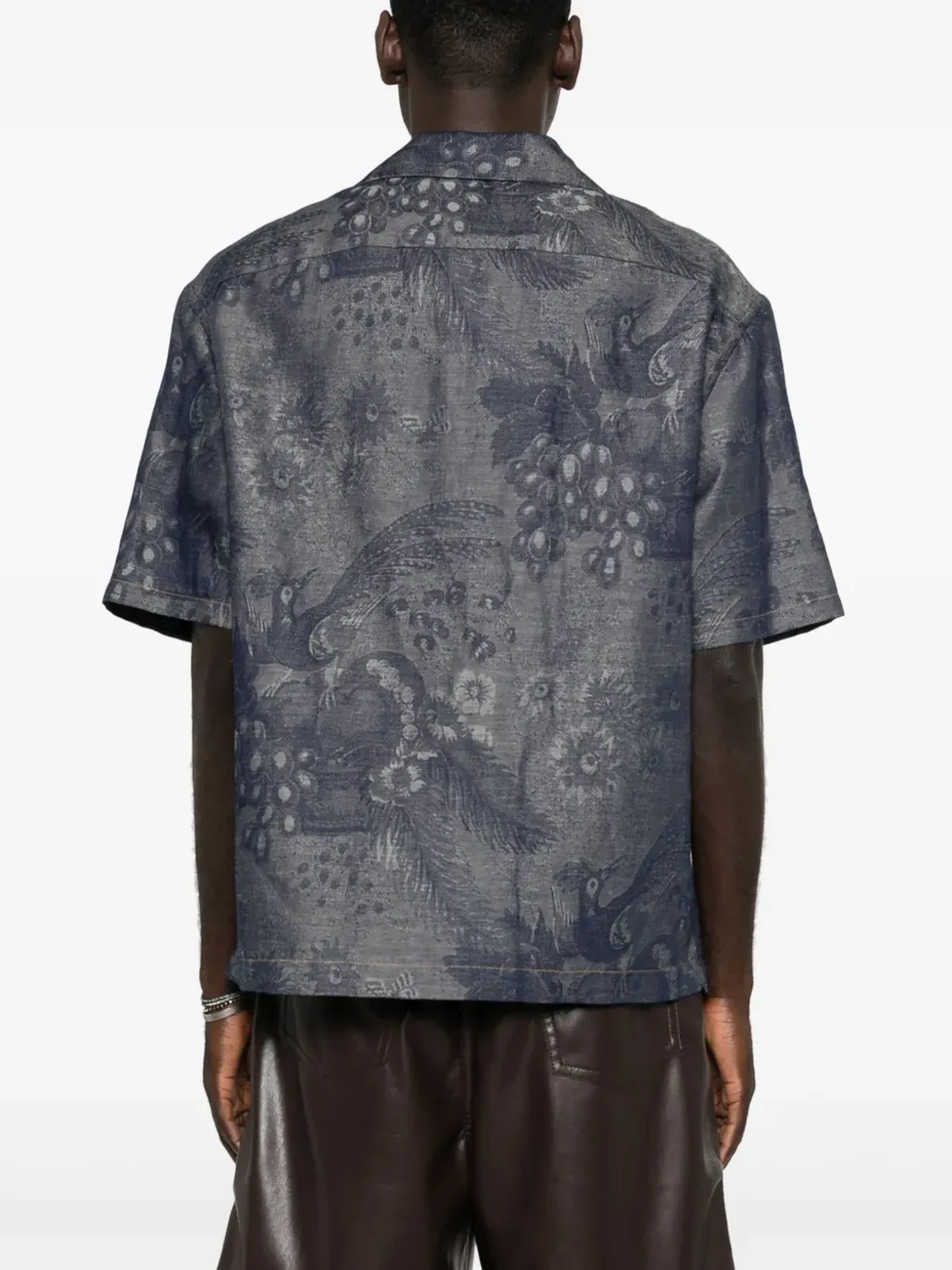 ETRO パターンジャカード シャツ - 画像4