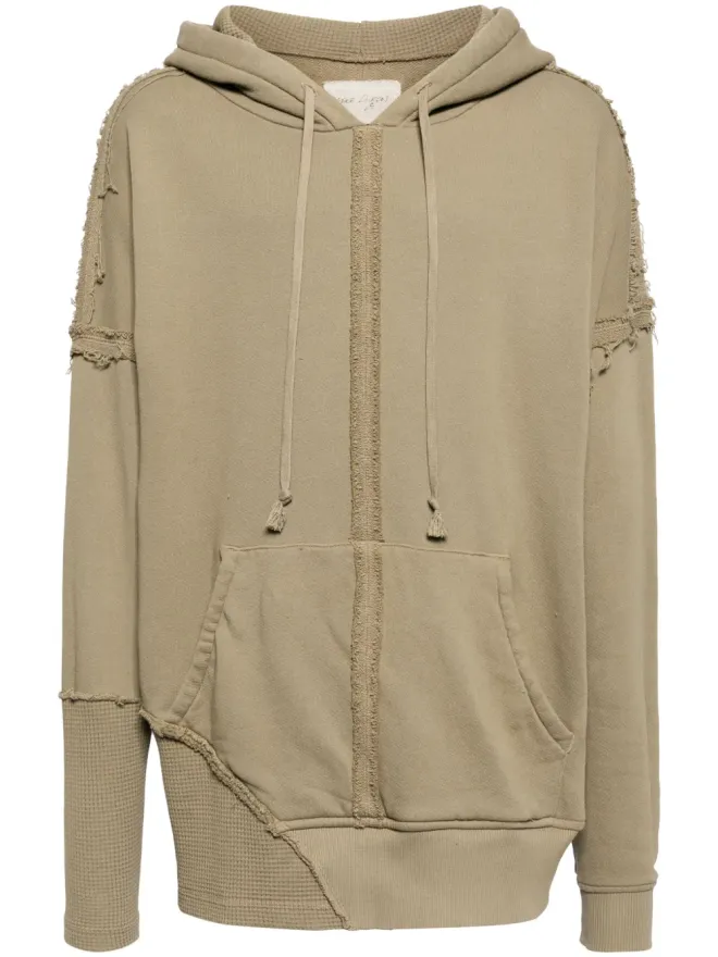 Greg Lauren Greg Lauren ディストレスト コットン フーディの商品画像