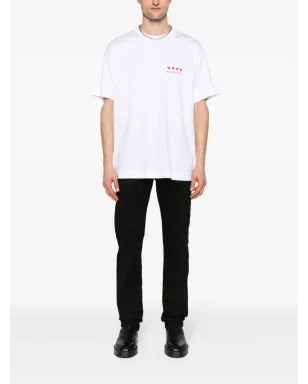 Givenchy ロゴプレート付きスリムカットジーンズ - ブラック - サムネイル2