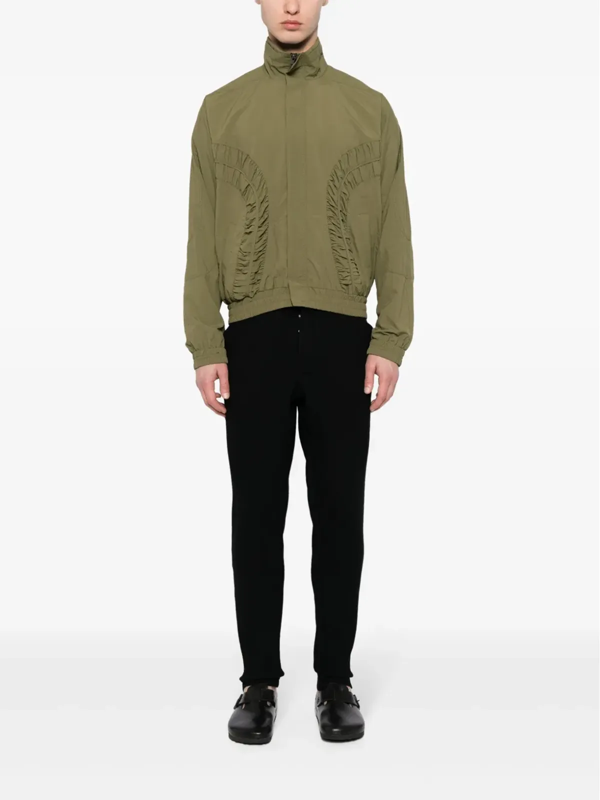 Greg Lauren グログラン・トリム・トラックパンツ - 画像2