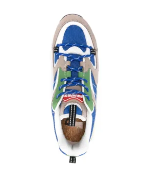 DSQUARED2 バブルパネルド スニーカー ブルー - サムネイル4