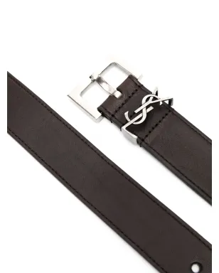 Saint Laurent カサンドレ レザー ベルト - サムネイル2