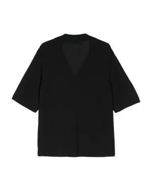 Saint Laurent カサンドル ウール ポロシャツ - ブラック - サムネイル2